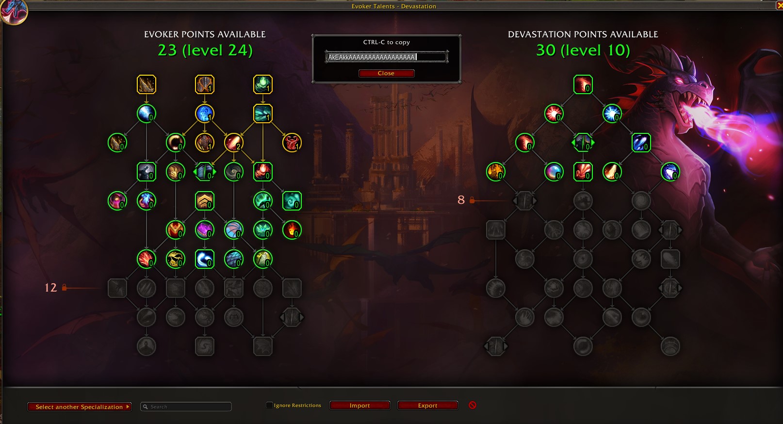 Talent Tree Viewer Calculator Dragonflight World Of Warcraft