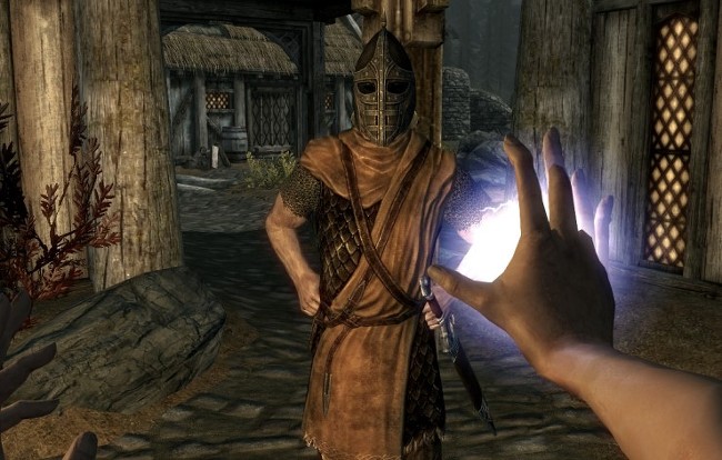 Skyrim T pose bug 